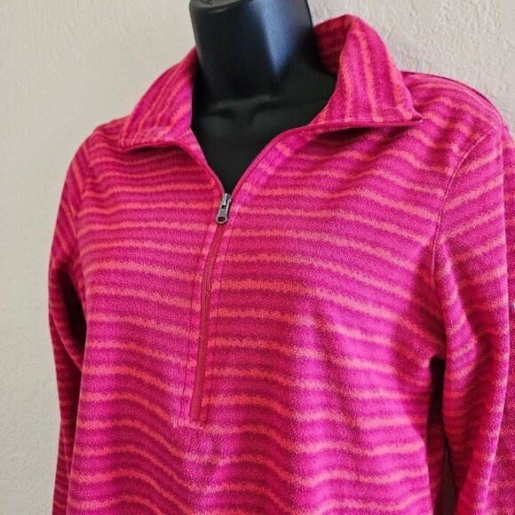 Columbia Striped Fleece Pullover - Picture 2 of 6